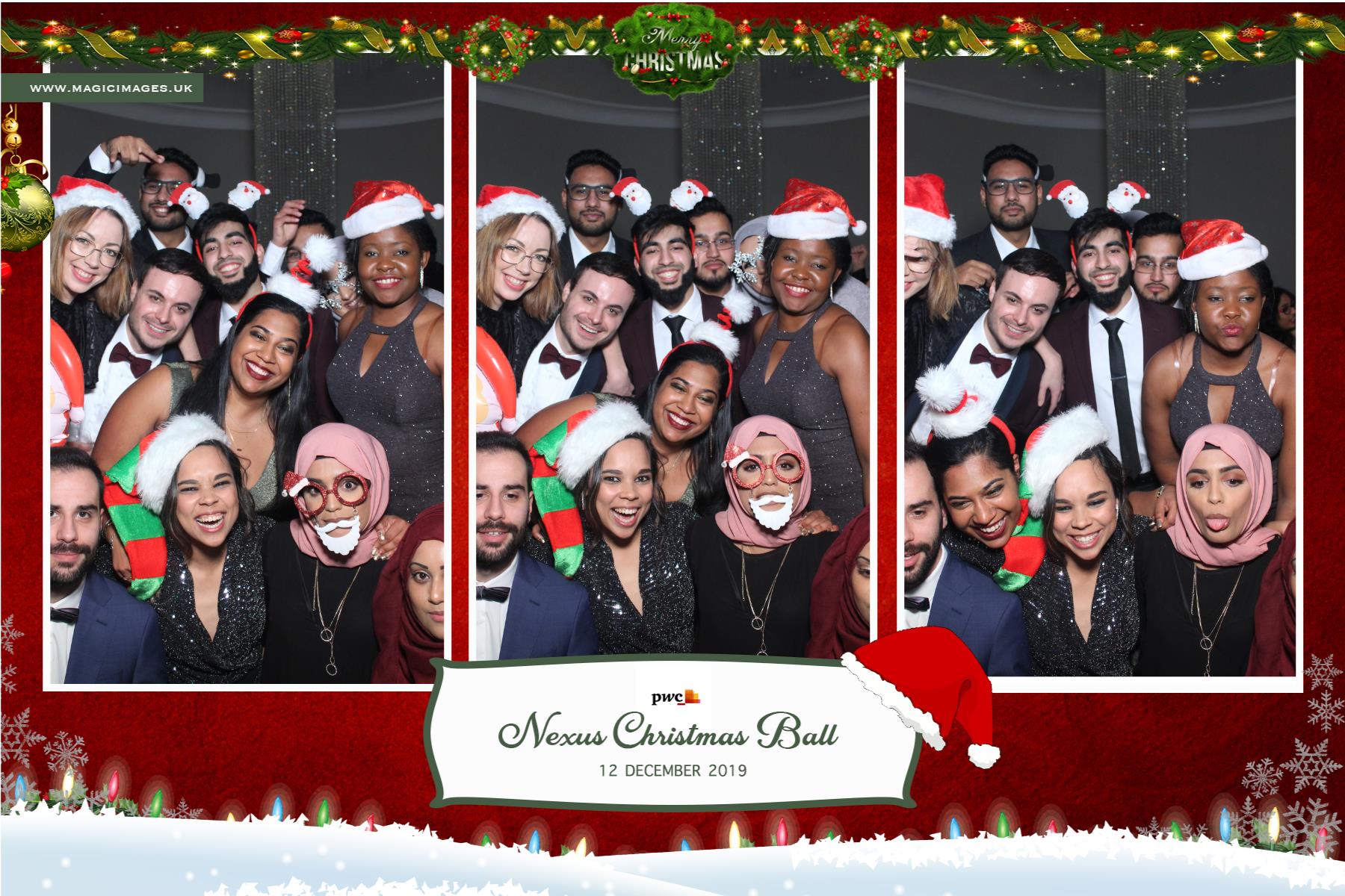 PWC Christmas Ball  | View more photos from the event at gallery.magicimages.uk/u/MagicImages/PWC-Christmas-Ball